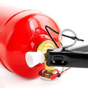 Fire Safety Pull Pin Extinguisher Tags