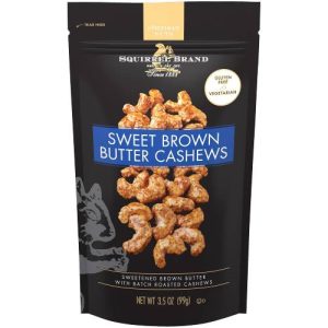 Sweet Brown Butter Cashews