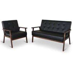 Retro Modern Living Room Sofa Set