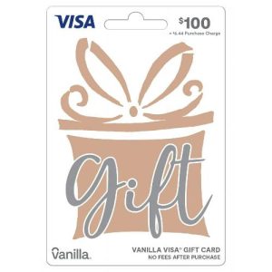 $100 Vanilla Visa Luxe Bow Gift Card