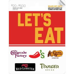 Let's Eat Gift Cards