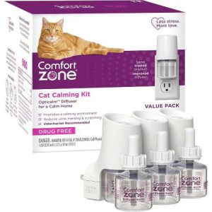 3 Cat Calming Diffusers & 6 Refills