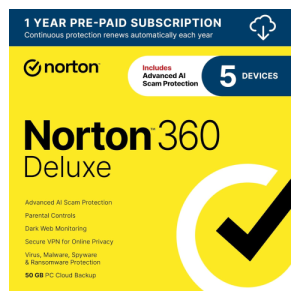 Norton 360 Deluxe 2025